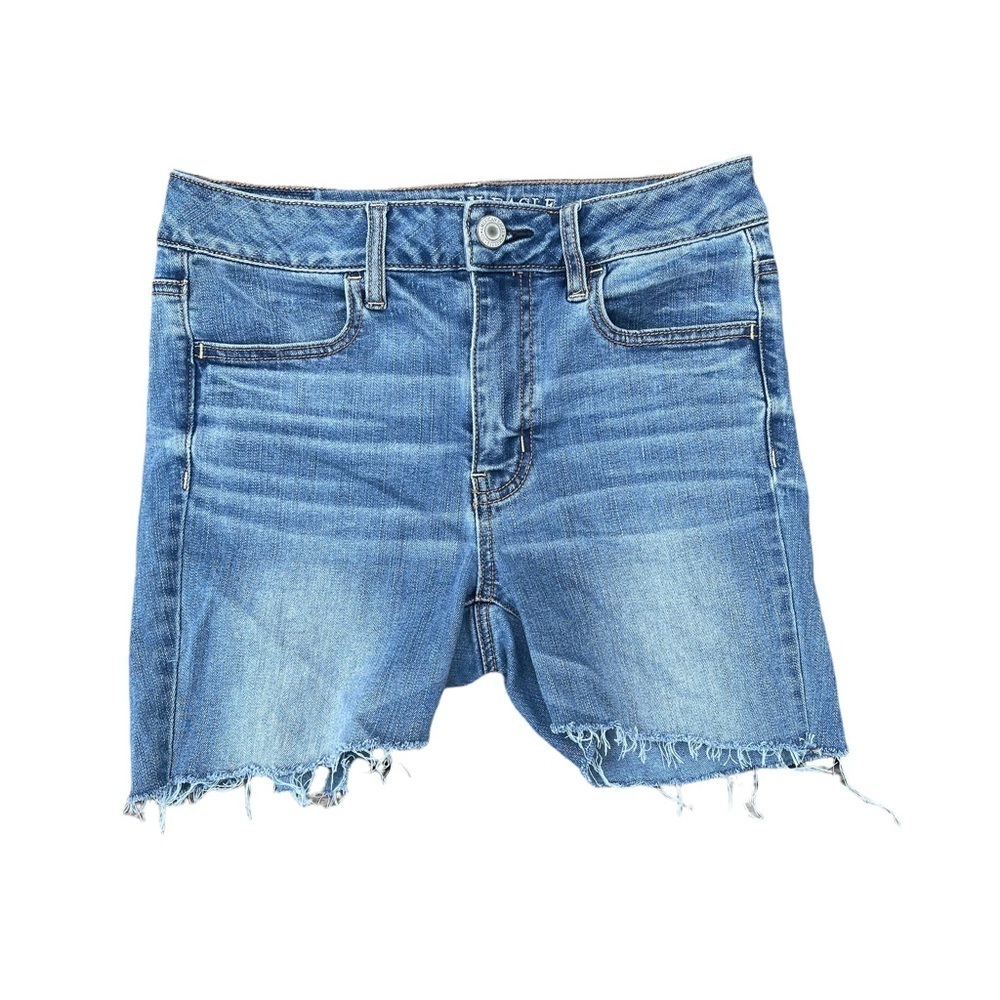 American Eagle Cut Off Hi Rise Denim Shorts